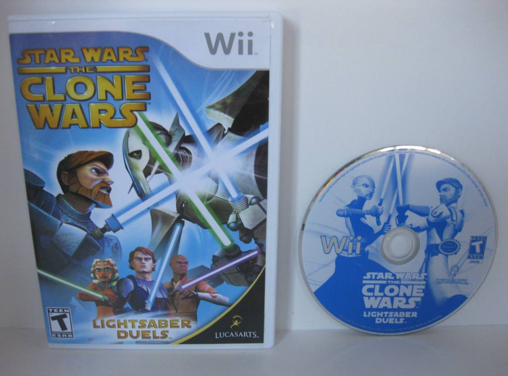 Star Wars The Clone Wars: Lightsaber Duels - Wii Game